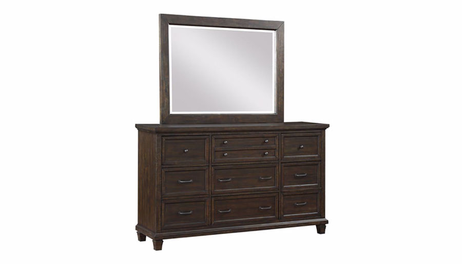 Picture of Cedar Grove King Bed, Dresser, Mirror & Nightstand