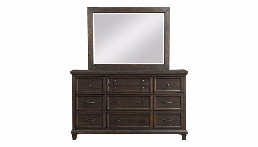 Picture of Cedar Grove King Bed, Dresser, Mirror & Nightstand