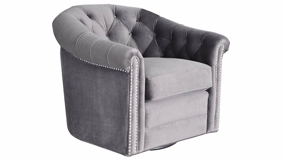 Picture of Artemis Gunmetal Accent Chair