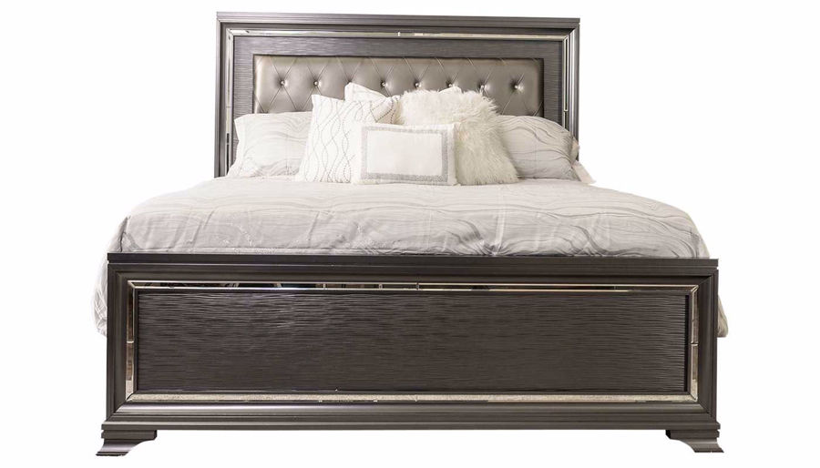 Picture of Monroe Queen Bed, Dresser, Mirror, Nightstand & Chest