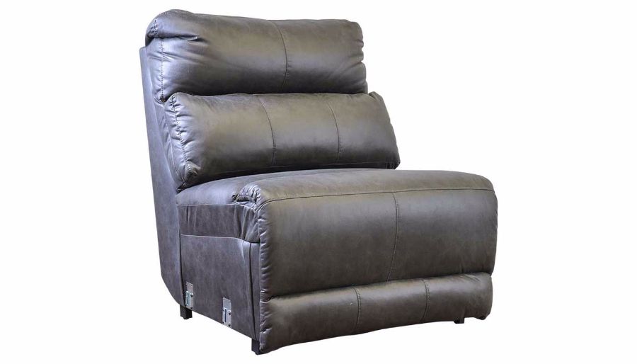 Picture of Overstreet Slate Fabric Armless Recliner