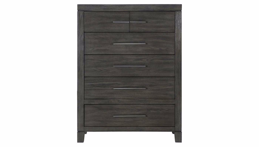 Picture of Accolade King Storage Bed, Dresser, Mirror, Nightstand & Chest