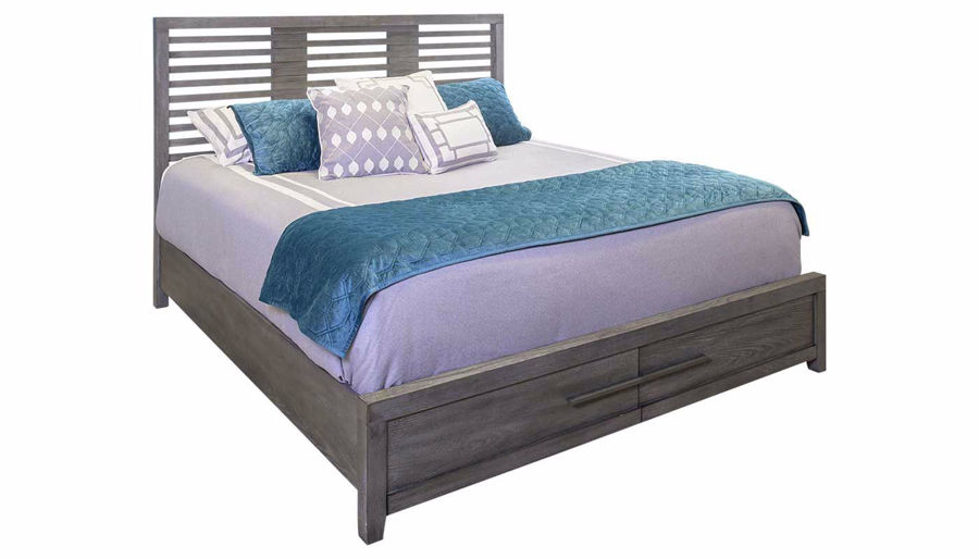 Picture of Accolade King Storage Bed, Dresser, Mirror & Nightstand