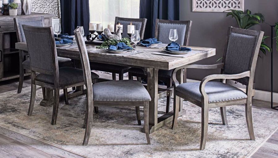 Imagen de Port Arthur Long Dining Height Table, 2 Arm Chairs & 8 Side Chairs