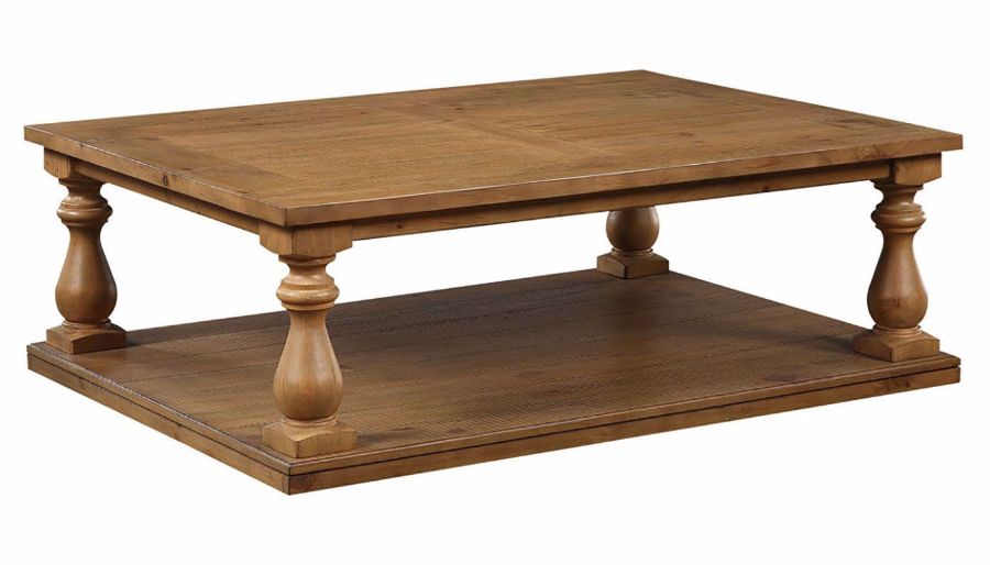 Picture of St. James Light Pine 3 Piece Table Set