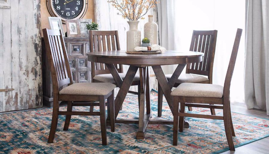Imagen de Carrie Dining Height Table & 4 Side Chairs