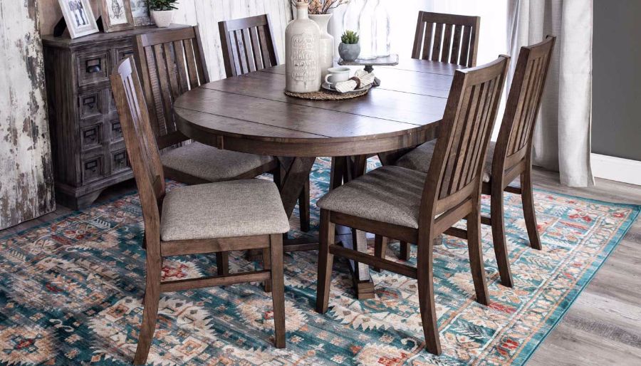 Picture of Carrie Dining Height Table & 6 Side Chairs