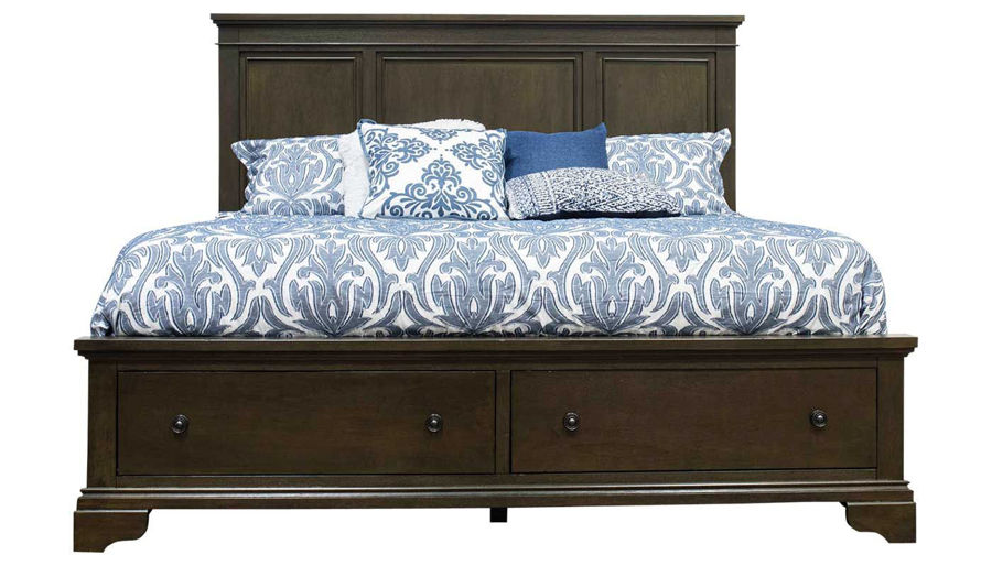 Picture of Daniel Full Storage Bed, Dresser, Mirror & Nightstand