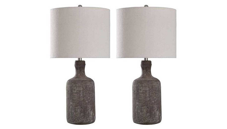 Imagen de Olney Grey Table Lamp - Set of 2