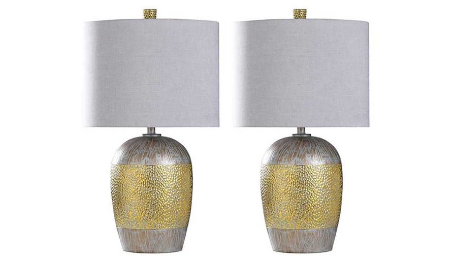 Picture of Ottey Gold Table Lamp - Set of 2