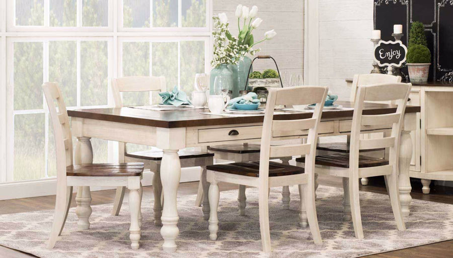 Picture of Monticello Dining Height Table & 4 Side Chairs