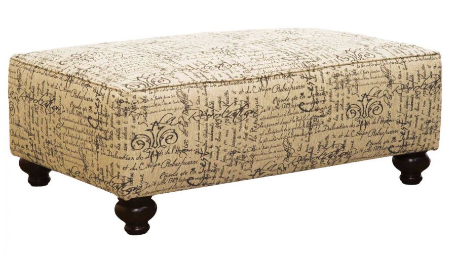 Picture of Trudy Midnight Accent Bench Ottoman