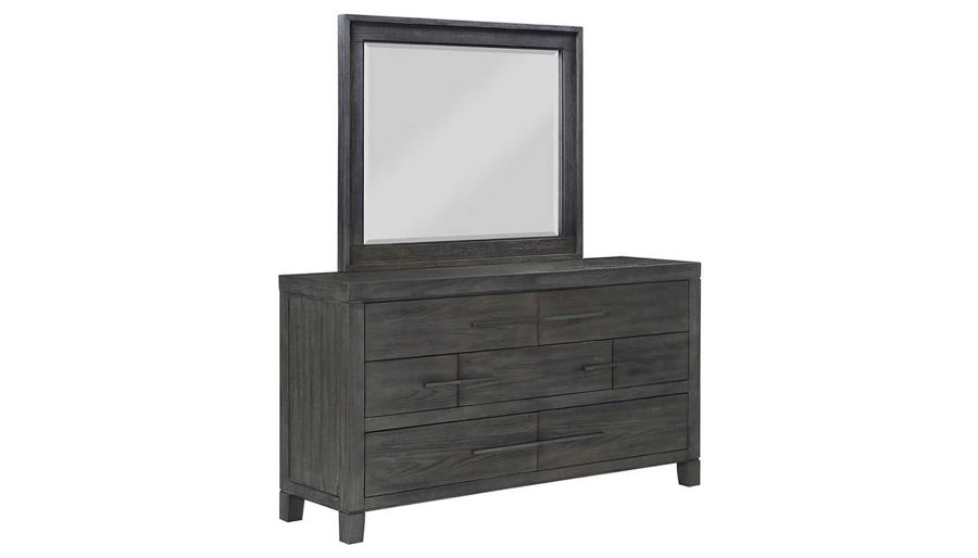 Picture of Accolade King Storage Bed, Dresser, Mirror & 2 Nightstands