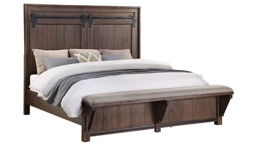 Picture of Natchez Trace Bed, Dresser, Mirror & Nightstand