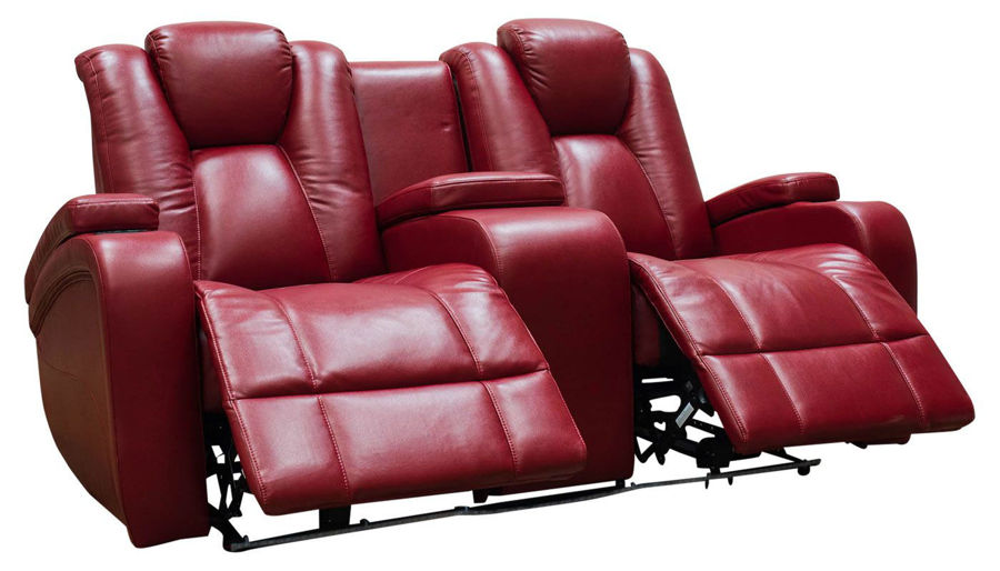 Picture of Panther II Red Power Loveseat