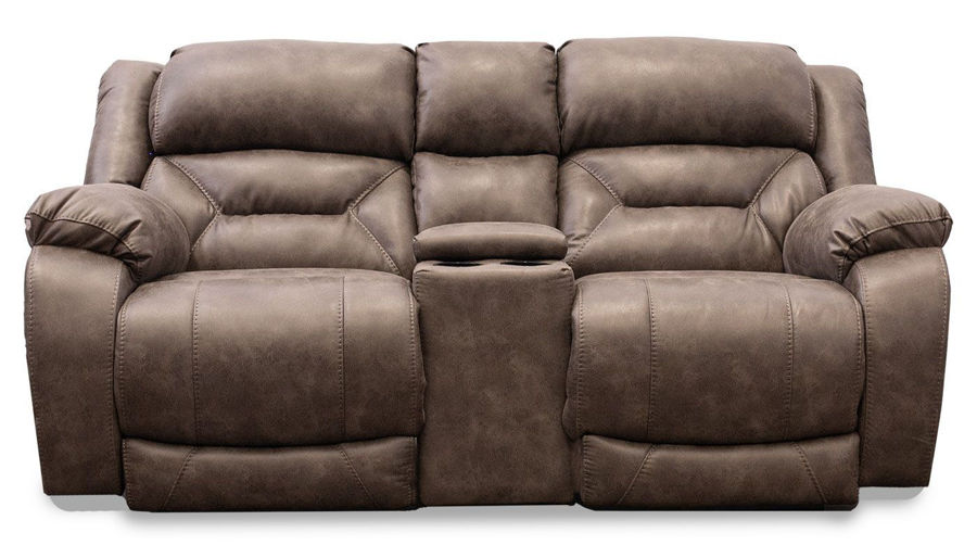 Picture of Houston Taupe Power Loveseat
