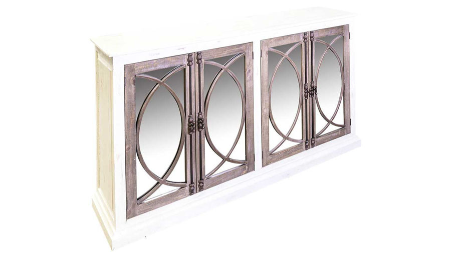 Picture of Fish Door Console with Mirrors
