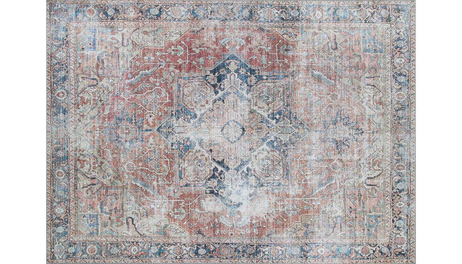 Picture of Pasha Antique Kashan Rust Rug 8'X10'