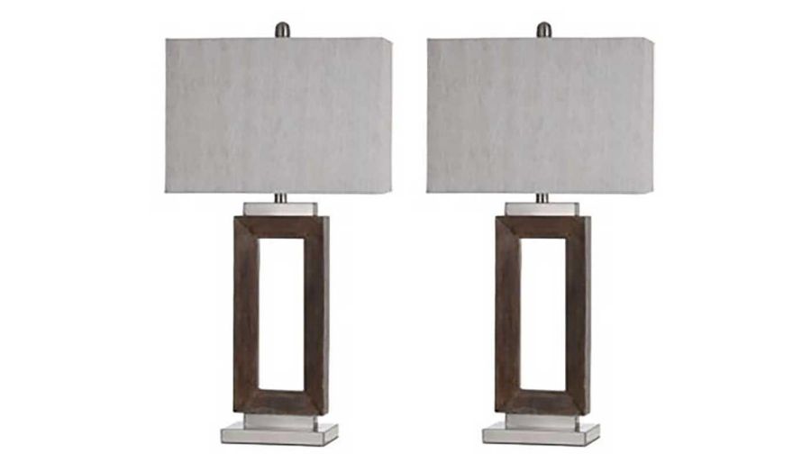 Picture of Eamon Rectangular Table Lamp - Set of 2
