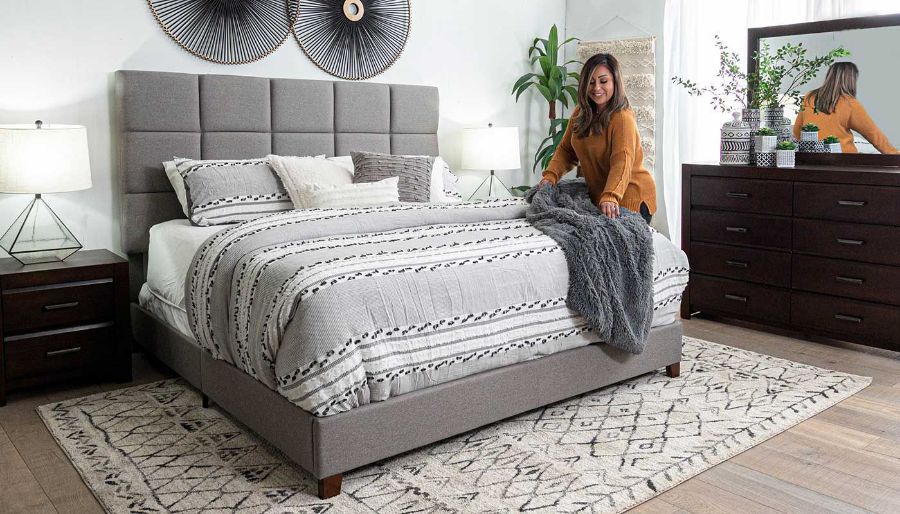 Picture of Dolce Grey Queen Bed