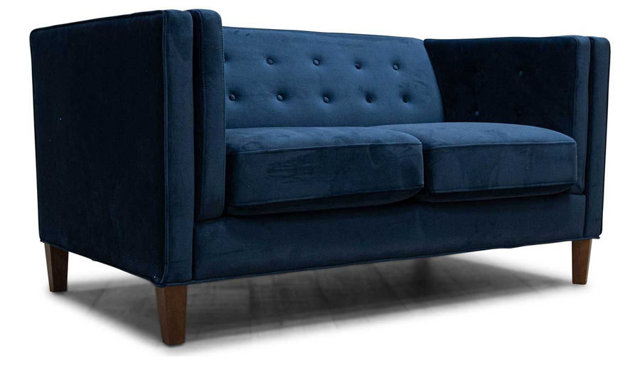 Picture of Dryden II Royale Navy Loveseat