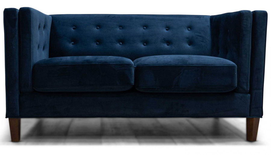 Picture of Dryden II Royale Navy Loveseat