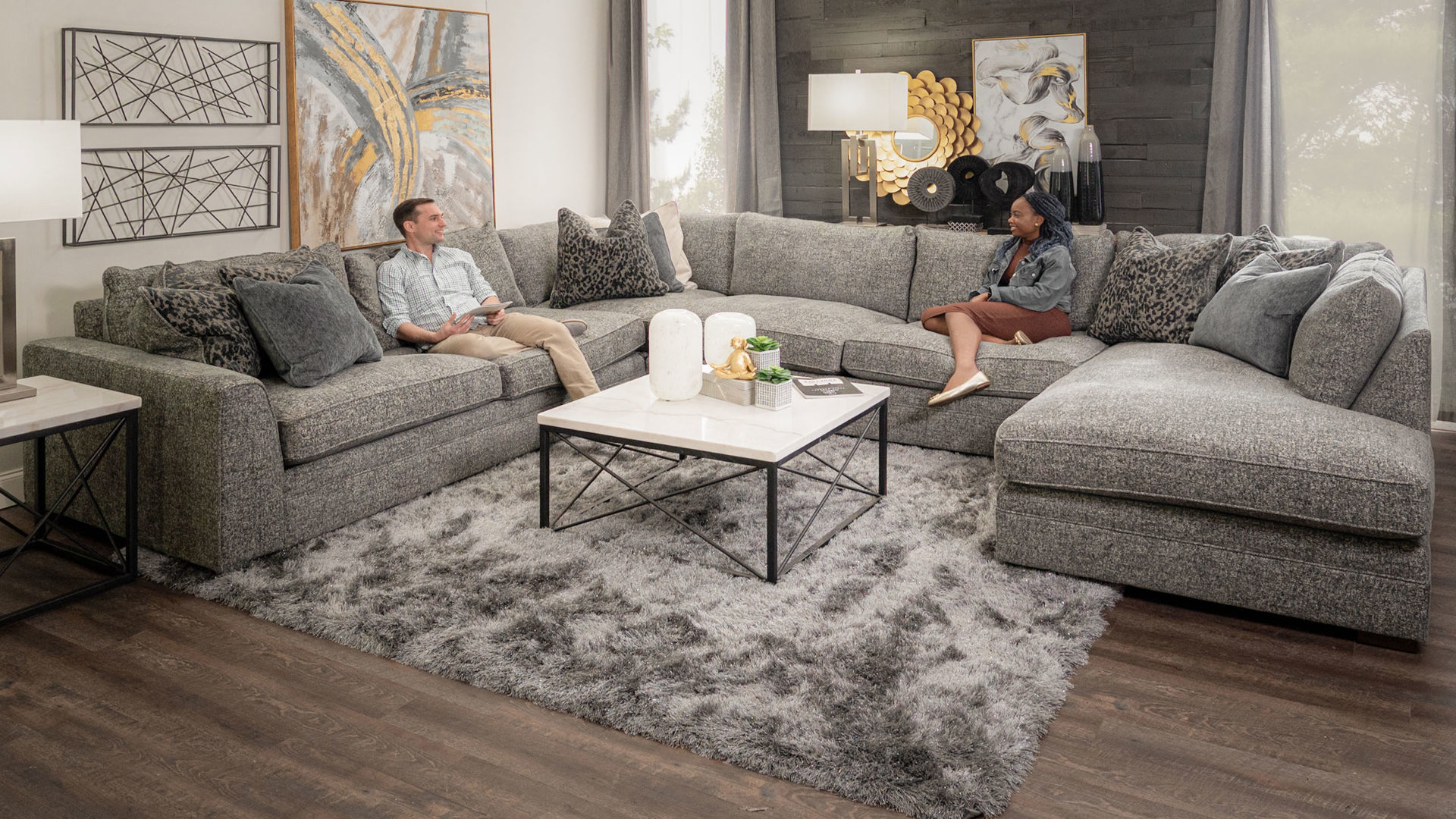Our House 4 Piece Sectional - Home Zone Furniture - Furniture Stores  serving Dallas, Fort Worth and Northeast Texas | Mattress Sets, Living Room  Furniture, Bedroom Furniture