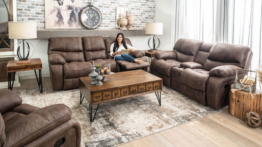 Picture of Texas Avalon Driftwood Power Sofa & Loveseat