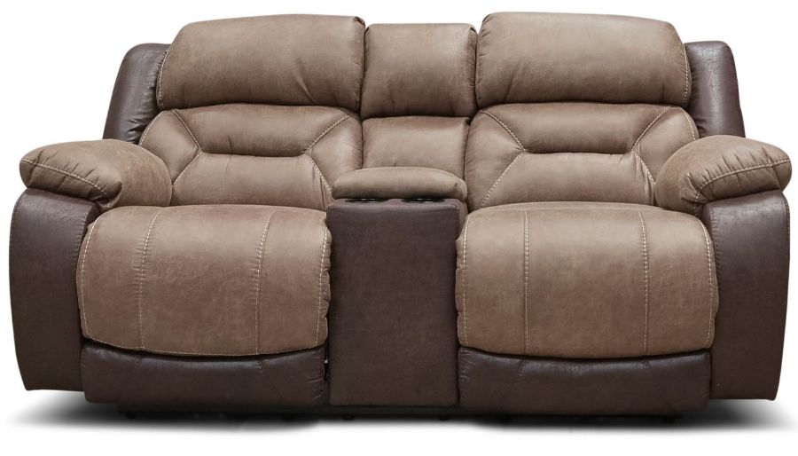 Picture of Houston Two-Tone Power Loveseat