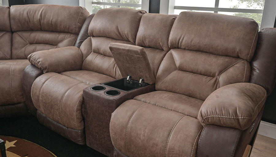 Picture of Houston Two-Tone Power Sectional