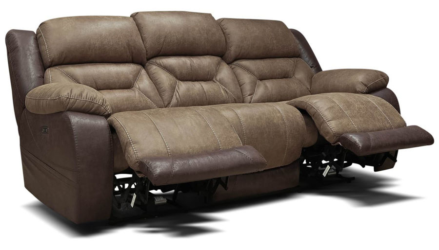 Picture of Houston Two-Tone Power Sofa