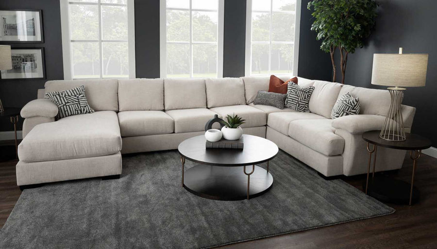 Picture of Davenport II Sectional with Left Arm Facing Chaise