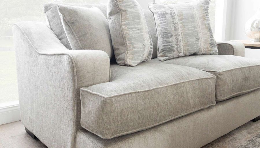 Picture of Spartan Taupe Sofa, Loveseat & Chair
