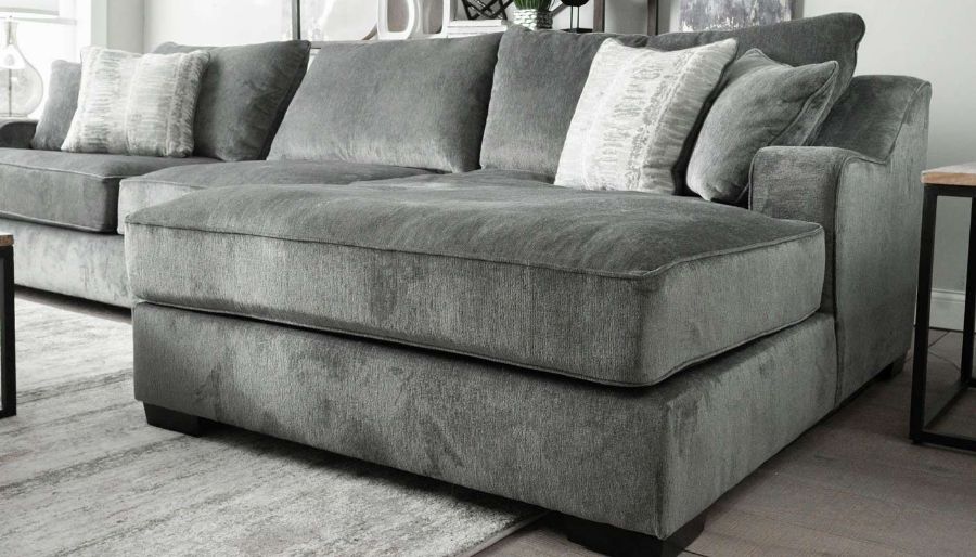 Picture of Spartan Sage Sectional with Right Arm Facing Chaise