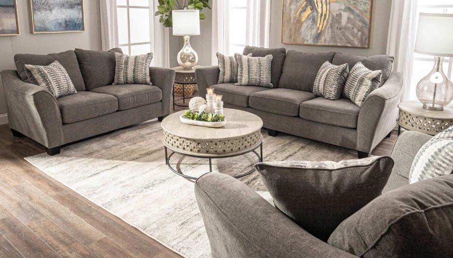 Picture of Argentina II Grey Sofa, Loveseat & Chair