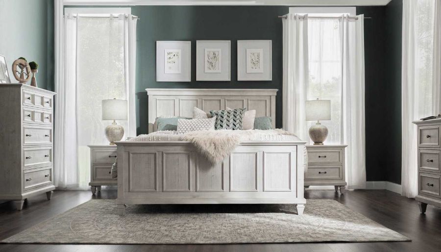 Picture of Laguna Beach Queen Bed, Dresser, Mirror & Nightstand