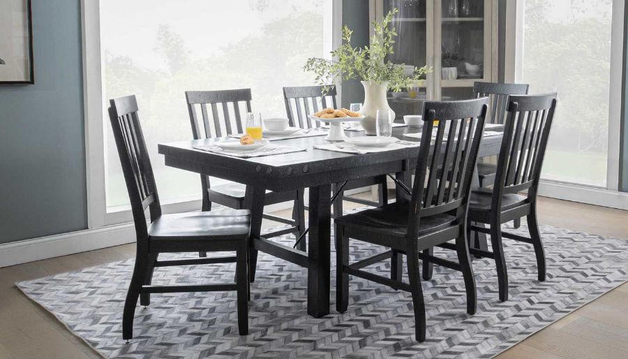 Imagen de Camellia Dining Height Table & 6 Side Chairs