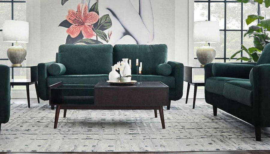 Picture of Mission Green Sofa & Loveseat