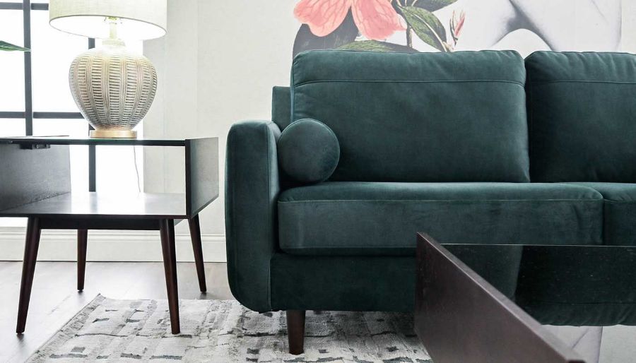 Picture of Mission Green Sofa, Loveseat & Chair
