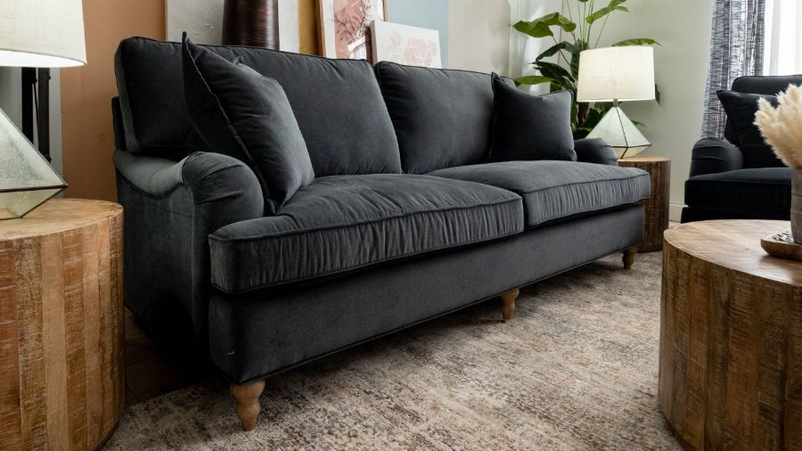 Picture of Charles Grey Sofa, Chair & Ottoman