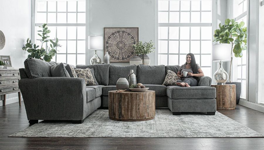 Picture of Athena Sectional with Right Arm Facing Chaise