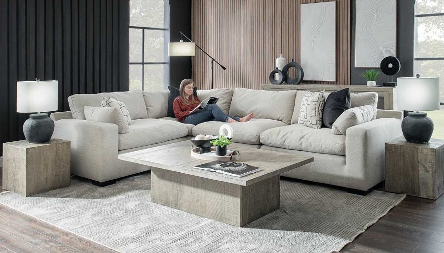 Picture of City Limits Fabric 4PC Sectional