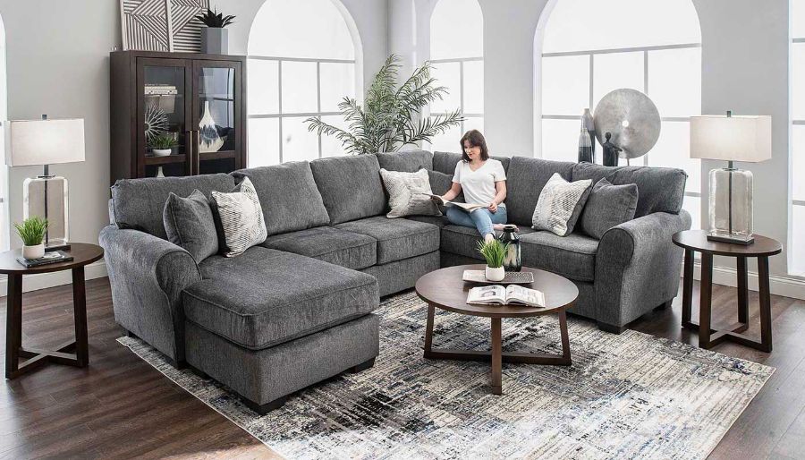Picture of Hermes Sectional with Left Arm Facing Chaise