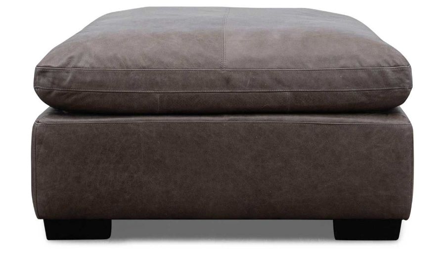 Picture of City Limits Leather Ottoman