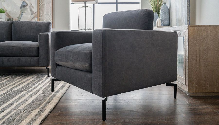 Imagen de Andes Grey Sofa, Loveseat & Chair