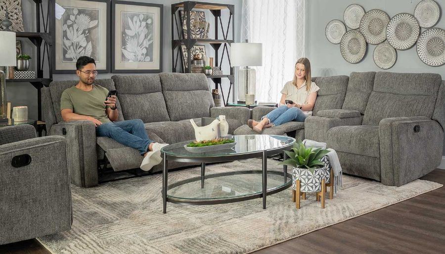 Picture of Frisco Motion Sofa, Loveseat & Swivel Recliner