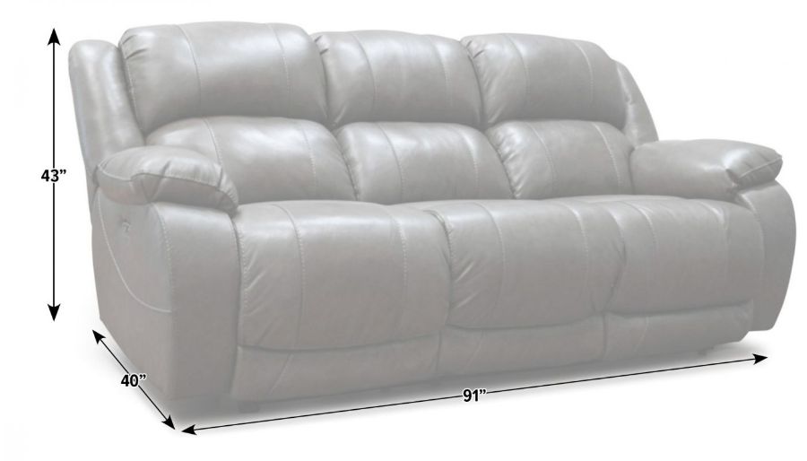 Picture of Galveston Grey Power Sofa