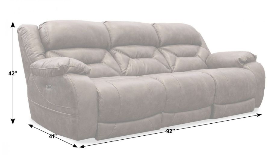 Picture of Houston II Taupe Power Sofa