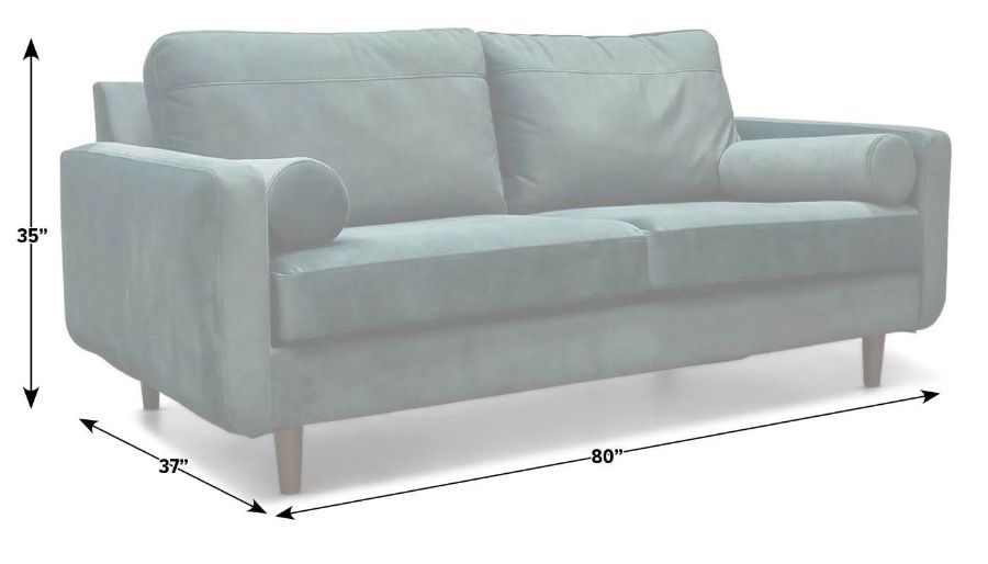Picture of Mission Green Sofa