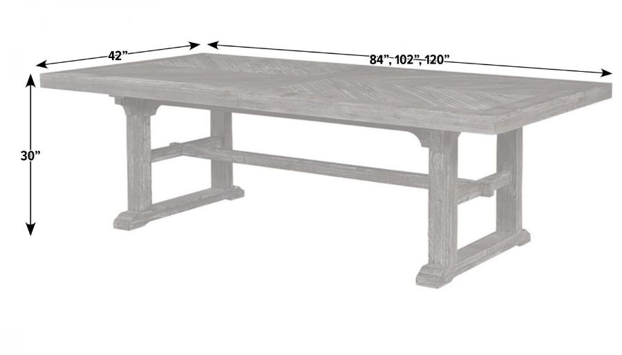 Picture of Port Arthur Long Dining Height Table